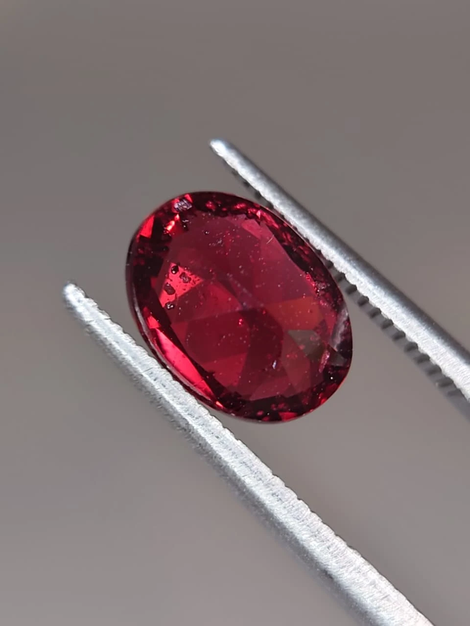 2.6ct Natural Malaya Garnet Loose Gemstone from Tanzania — view 4